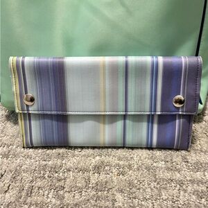 Holly Aiken Striped Blast Snap Wallet